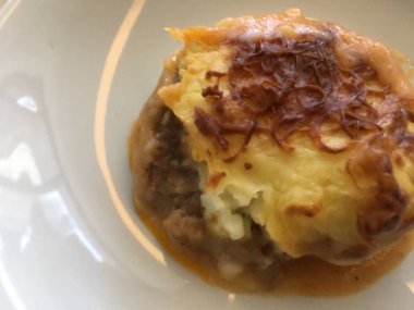 Köfte ve sebze izole etmek