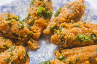 Mercimek topları arka plan ünitesi izole