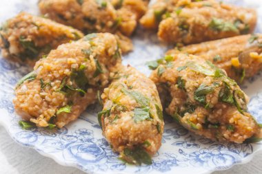 Mercimek topları arka plan ünitesi izole