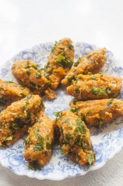 Mercimek topları arka plan ünitesi izole