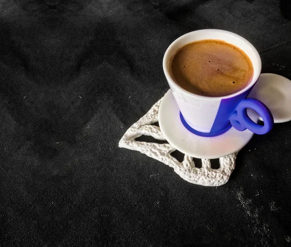 Türk kahvesi ve zevk — Stok fotoğraf