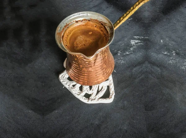 Türkischer Kaffee und Genuss — Stockfoto