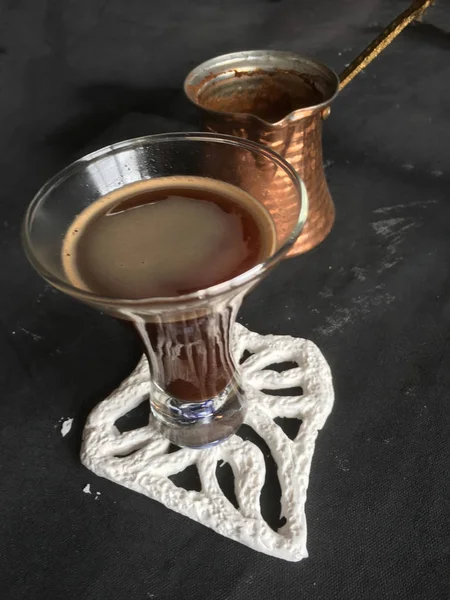 Caffè turco e delizia — Foto Stock
