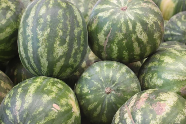 Wassermelone Einheit isolieren — Stockfoto