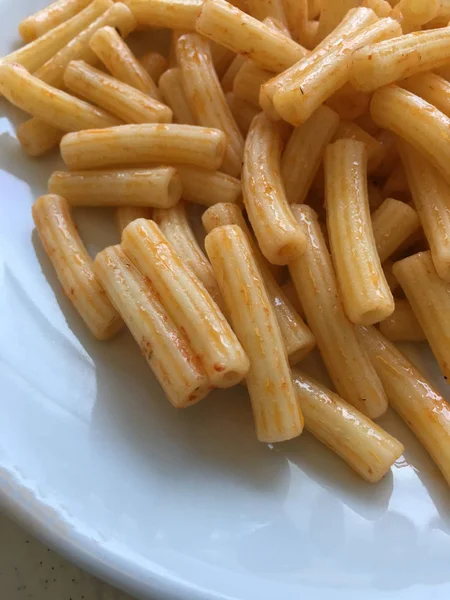 Pasta, fondo de macarrones — Foto de Stock