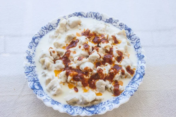 Turkish ravioli isolate — Stock Photo, Image