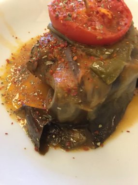 Patlıcan arka plan izole