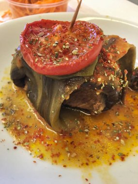 Patlıcan arka plan izole