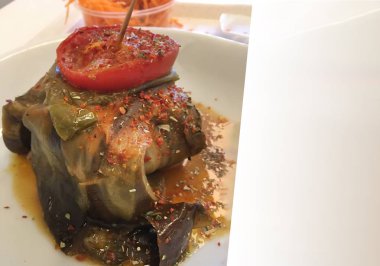 Patlıcan arka plan izole