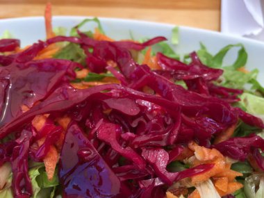 salata arka plan izole