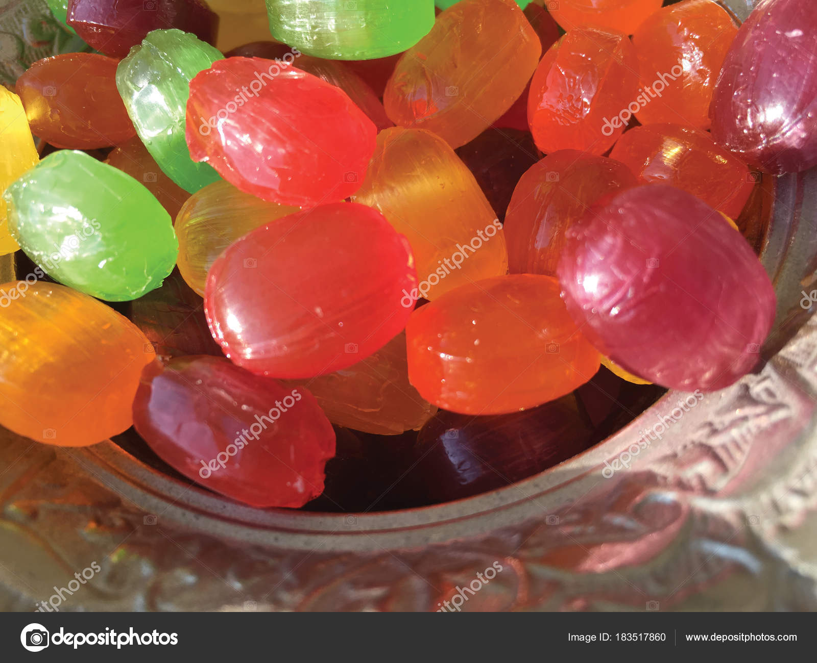 ごちそうお菓子を分離します ストック写真 C Blankvoid