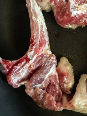 kırmızı et piyasası arka plan birimi üzerinde izole