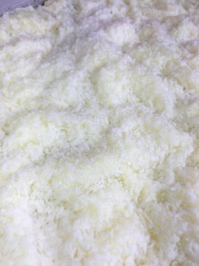 fındık arka plan ünitesi ile doldurulmuş pirinç gofret izole