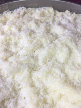 fındık arka plan ünitesi ile doldurulmuş pirinç gofret izole