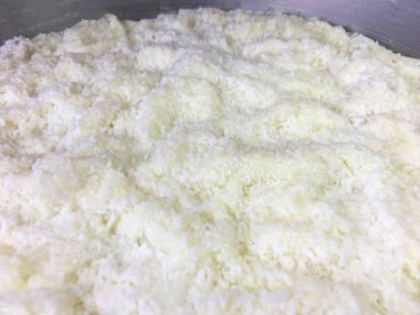 fındık arka plan ünitesi ile doldurulmuş pirinç gofret izole