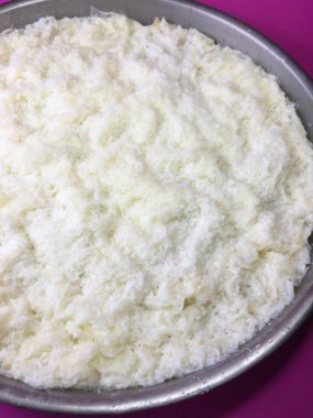 fındık arka plan ünitesi ile doldurulmuş pirinç gofret izole