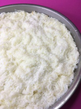 fındık arka plan ünitesi ile doldurulmuş pirinç gofret izole