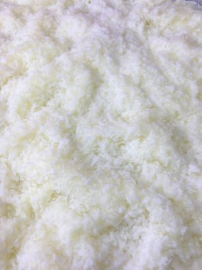 fındık arka plan ünitesi ile doldurulmuş pirinç gofret izole