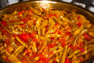 Taze fasulye Türk mutfağı