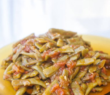 Taze fasulye Türk mutfağı