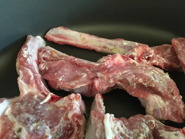 Κόκκινο Κρέας Στην Αγορά Φόντο Μονάδα Απομόνωσης — Φωτογραφία Αρχείου