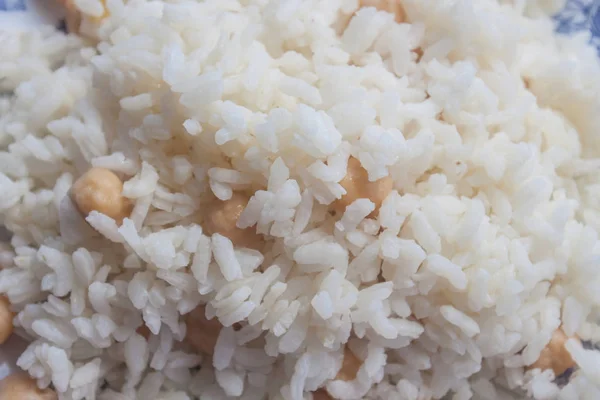 Izolowanie Jednostki Tło Jedzenie Ryżu — Zdjęcie stockowe