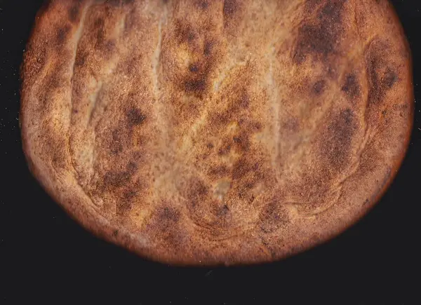 Brot Hintergrundeinheit Isolieren — Stockfoto