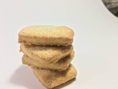 Bisküvi arka plan ünitesi izole