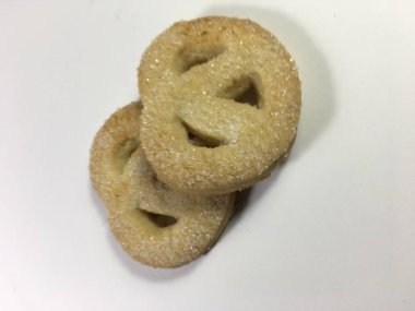 Bisküvi arka plan ünitesi izole