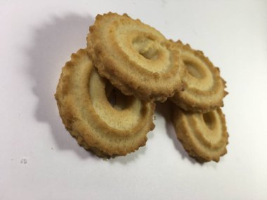 Bisküvi arka plan ünitesi izole