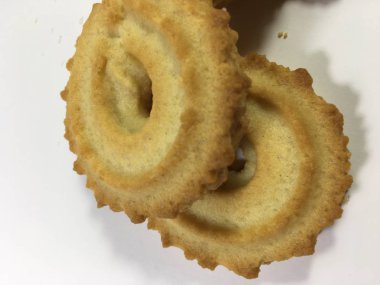 Bisküvi arka plan ünitesi izole