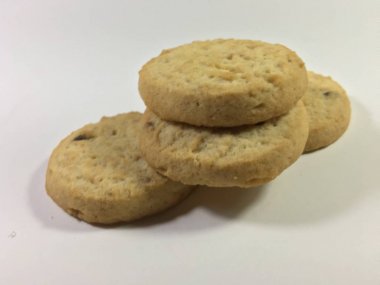 Bisküvi arka plan ünitesi izole