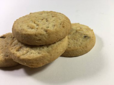 Bisküvi arka plan ünitesi izole