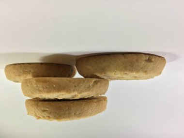 Bisküvi arka plan ünitesi izole