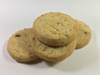 Bisküvi arka plan ünitesi izole