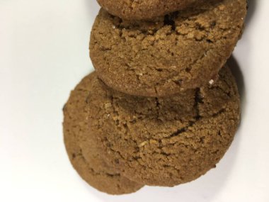 Bisküvi arka plan ünitesi izole