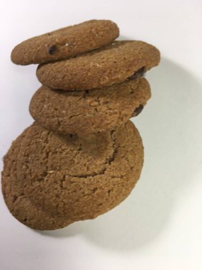 Bisküvi arka plan ünitesi izole