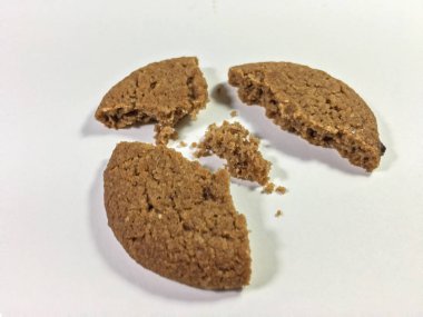 Bisküvi arka plan ünitesi izole