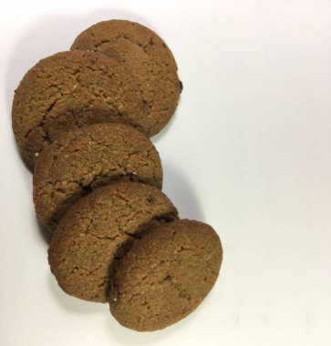 Bisküvi arka plan ünitesi izole