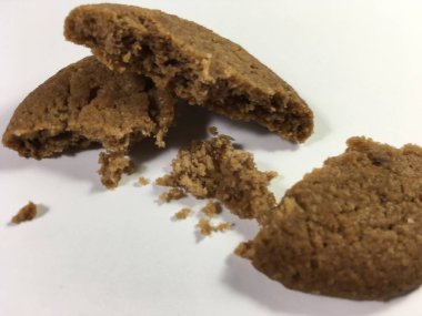 Bisküvi arka plan ünitesi izole