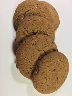 Bisküvi arka plan ünitesi izole