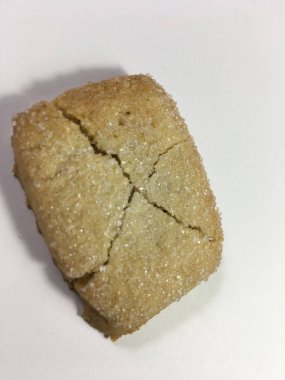 Bisküvi arka plan ünitesi izole