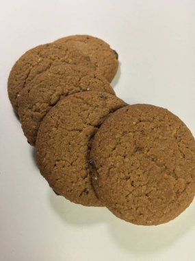 Bisküvi arka plan ünitesi izole