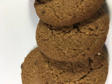 Bisküvi arka plan ünitesi izole