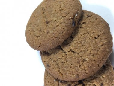 Bisküvi arka plan ünitesi izole