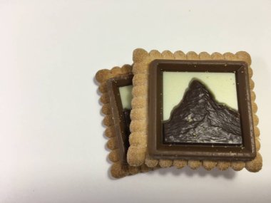 Bisküvi arka plan ünitesi izole