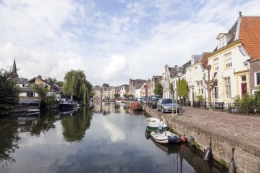 nehir Vecht Hollandalı köy Maarssen içinde