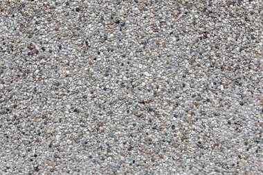 Yatay çakıl top ile beton kiremit parçası
