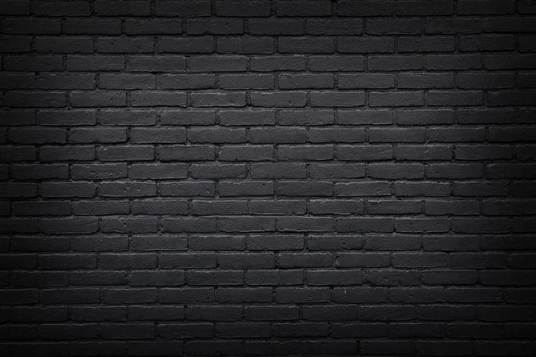 블랙 그린된 벽돌 벽의 일부 — 스톡 사진