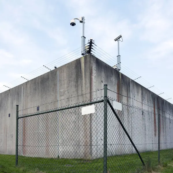 Więzienia w almere, w prowincji flevoland w Holandii — Zdjęcie stockowe